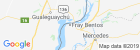 Fray Bentos map